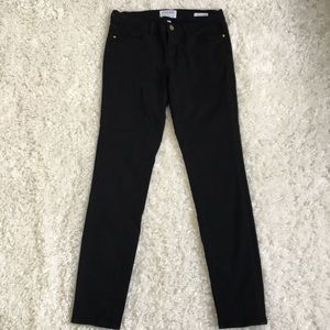 FRAME black skinny jeans (Le Skinny de Jeanne)